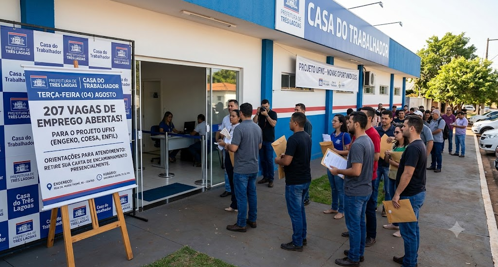 Novas Oportunidades no Projeto UFN3 em Três Lagoas/MS 🏭